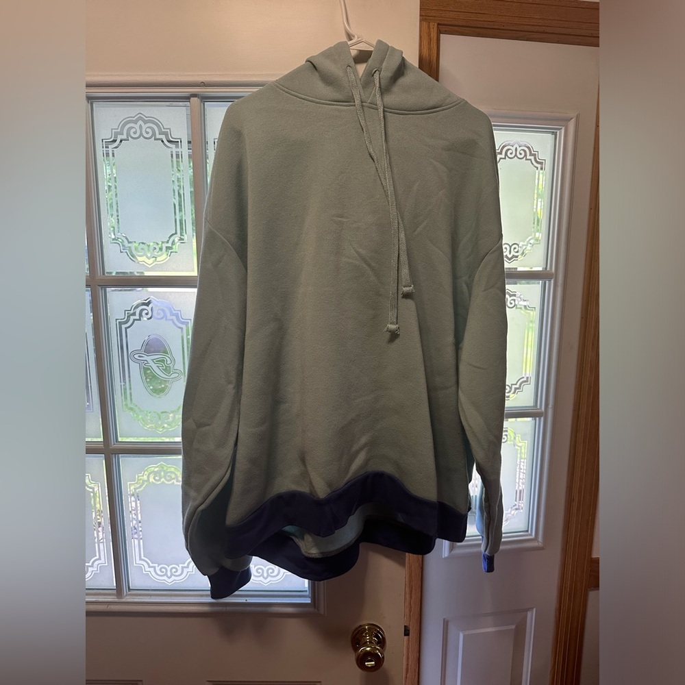 Taylor Swift Midnights Teal Color Block Hoodie and sweatpants set